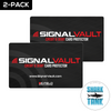 SIGNALVAULT CREDIT & DEBIT CARD PROTECTOR - 2-PACK